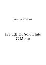 Prelude for Solo Flute in C Minor